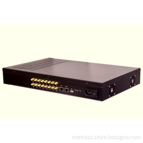SIM Routation GSM VoIP Gateway 16 Ports 128 SIM Card (running good with ASr and ACD)
